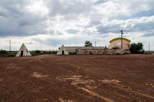 World's Largest Map of Route 66, Meteor City (Arizona) nel 2012