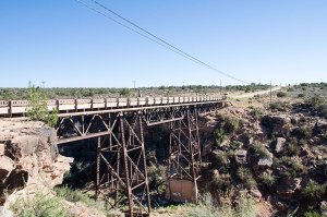 Route 66, Querino canyon bridge, Houck (Arizona)